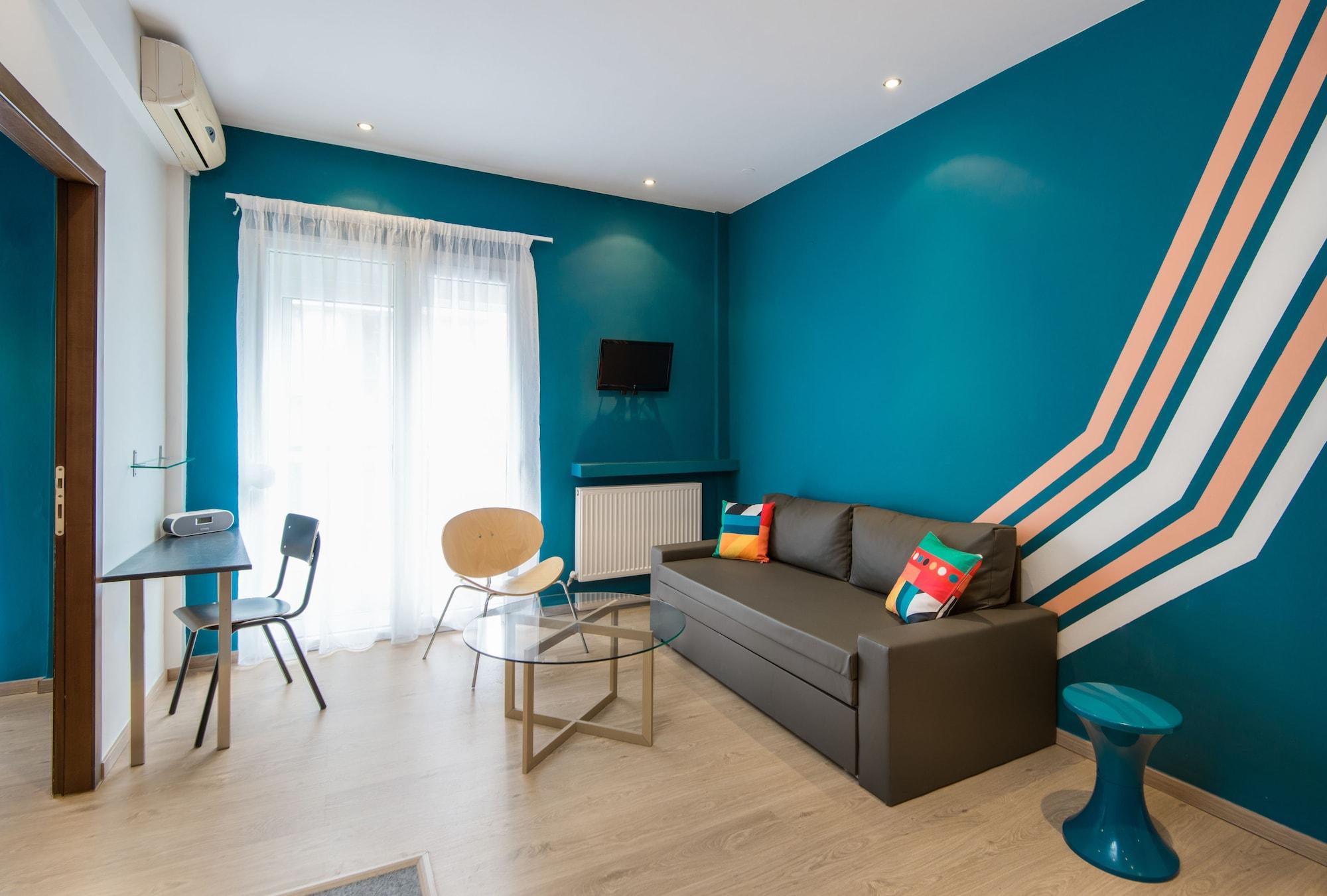 Colors Thessaloniki Living Apartment Exterior photo