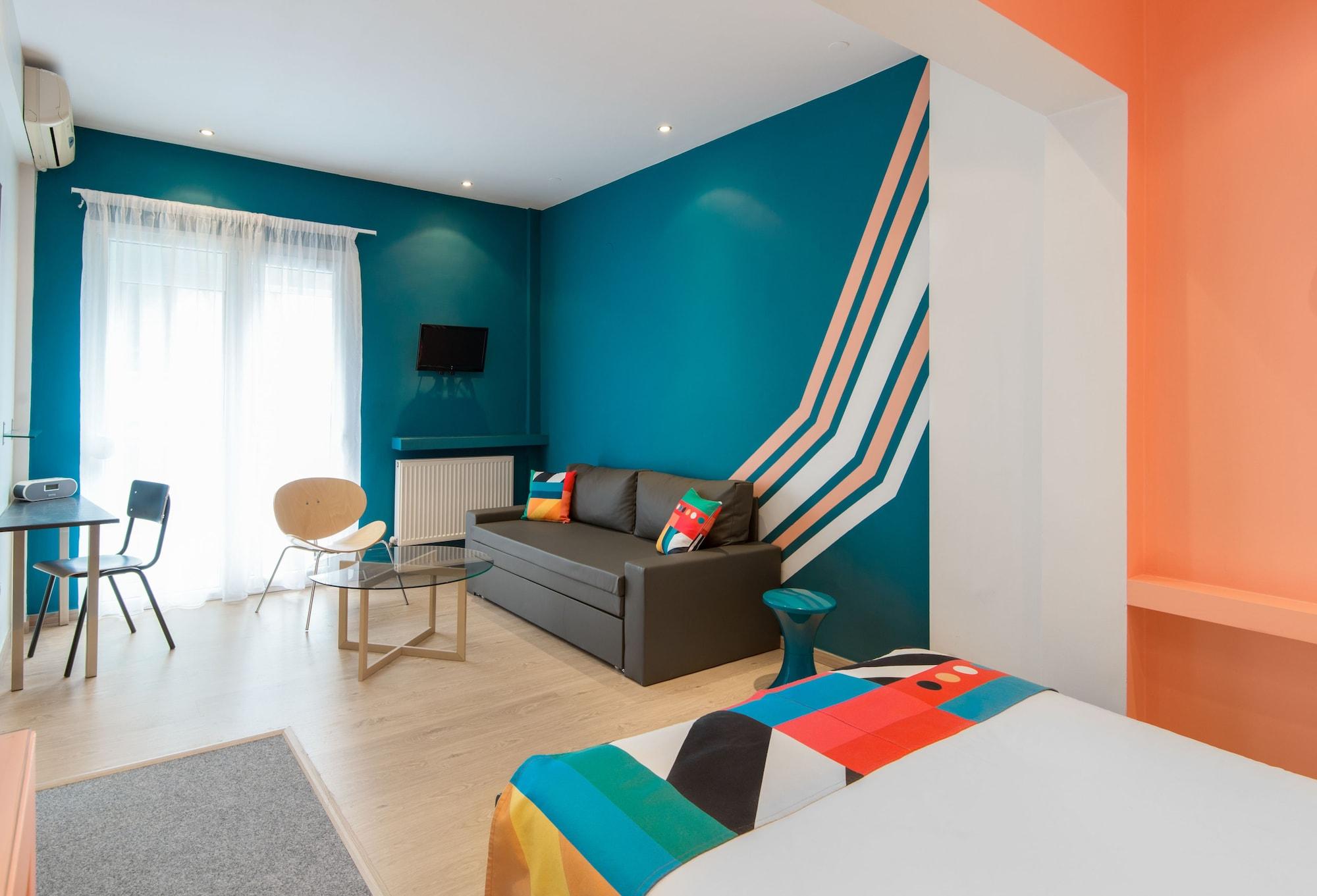 Colors Thessaloniki Living Apartment Exterior photo