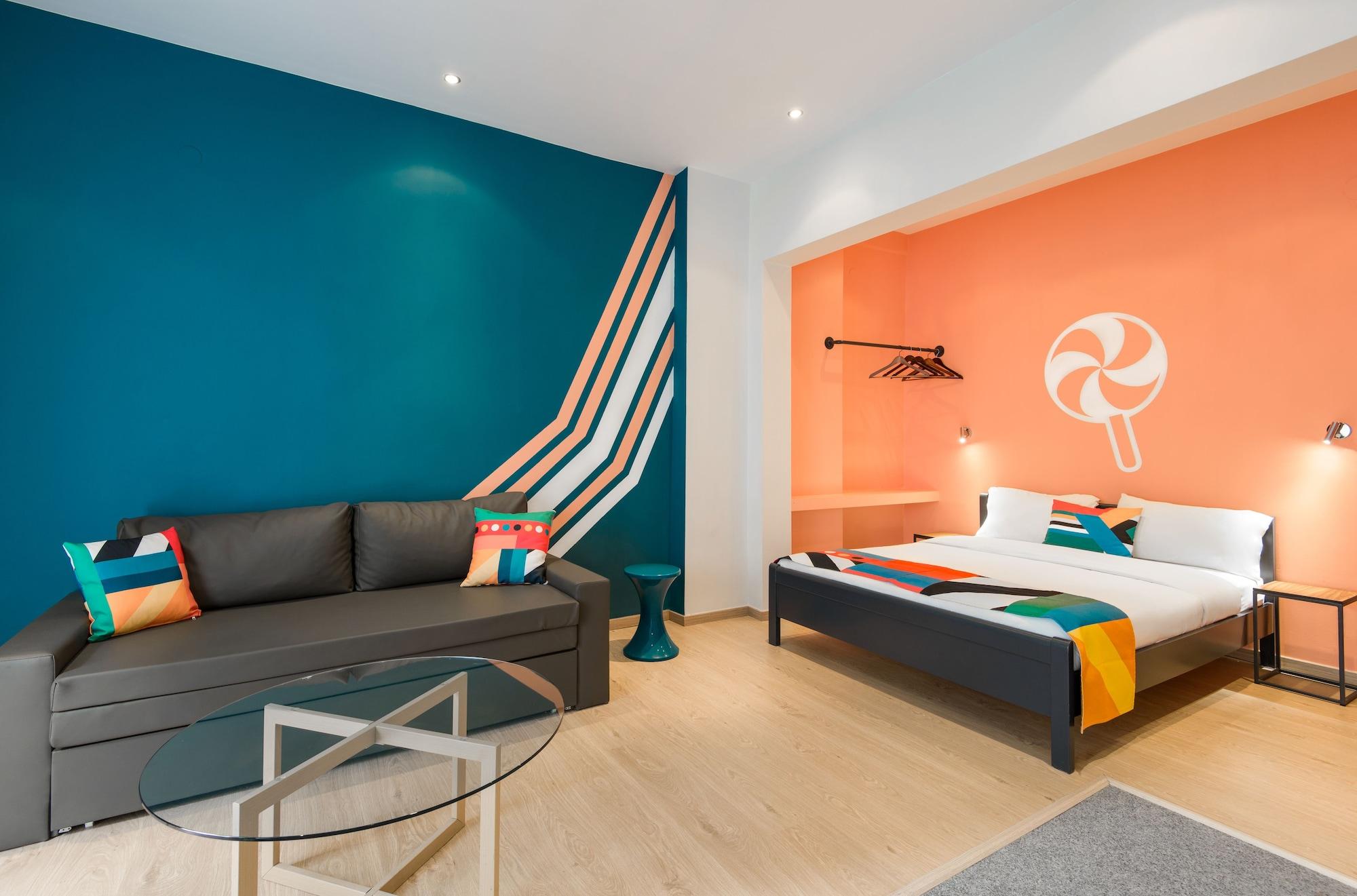 Colors Thessaloniki Living Apartment Exterior photo