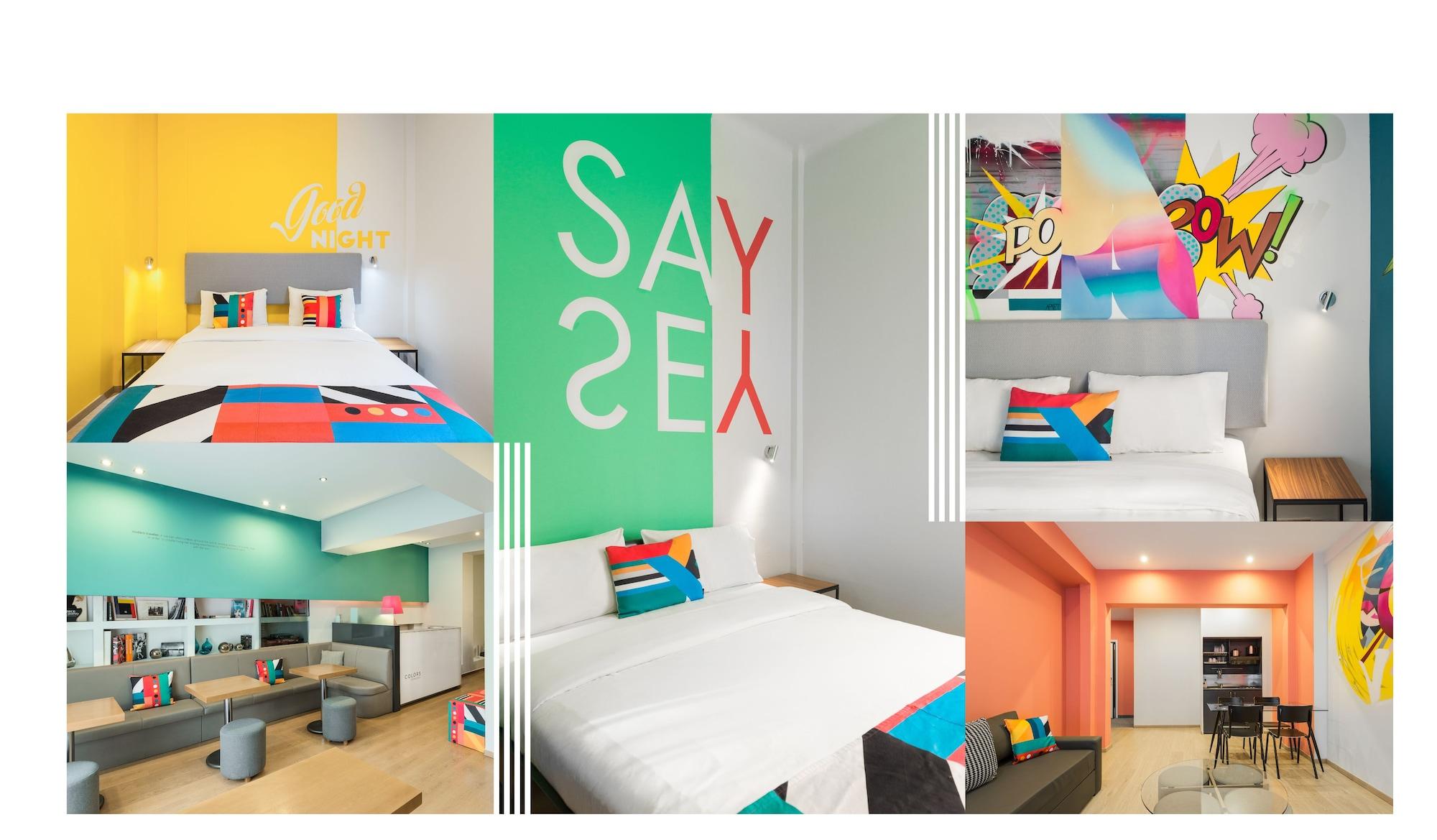 Colors Thessaloniki Living Apartment Exterior photo