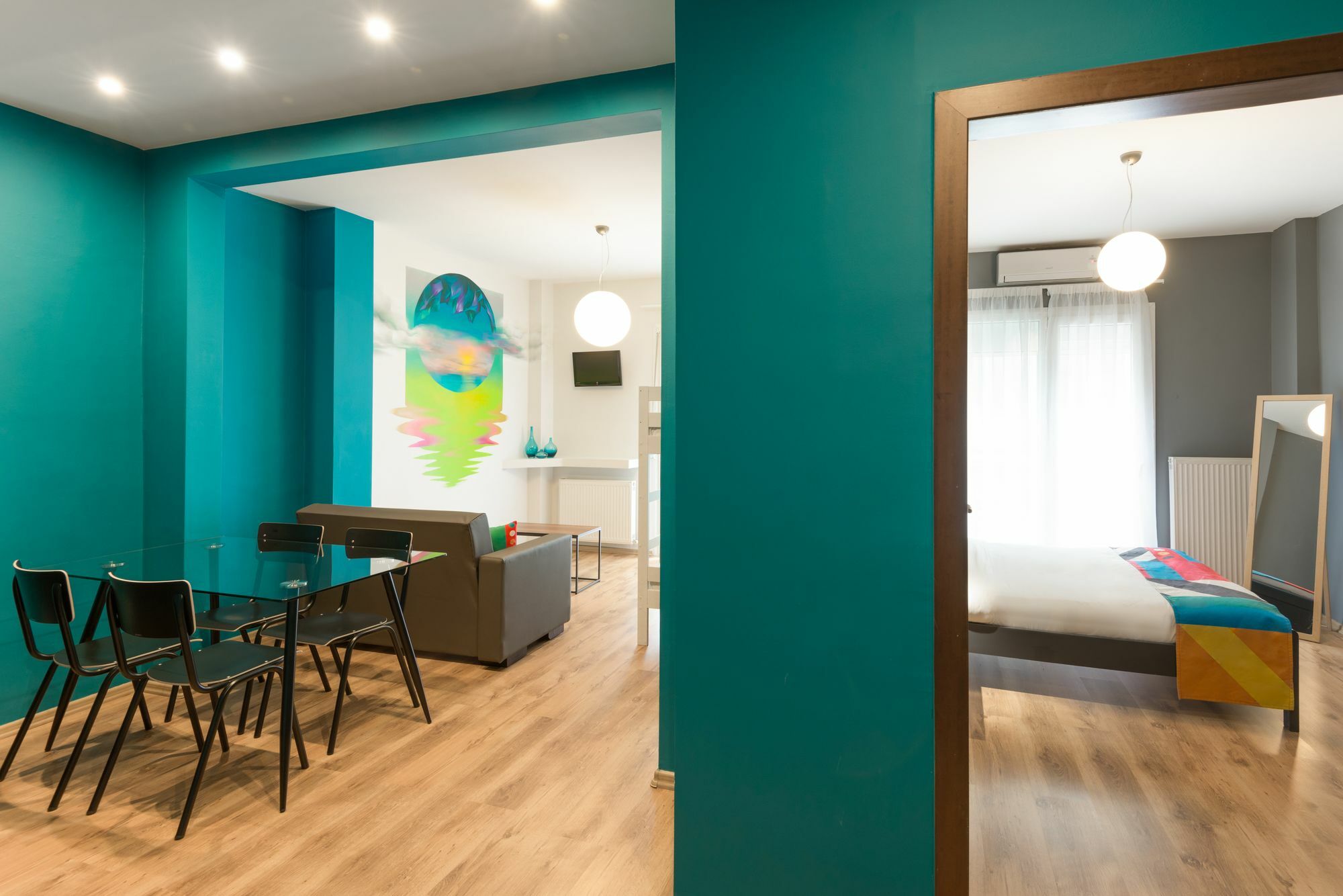 Colors Thessaloniki Living Apartment Exterior photo